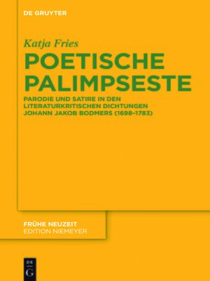 cover image of Poetische Palimpseste